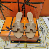 Hermes sandals Style 143 - back heel detail