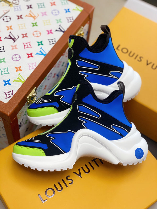 Louis Vuitton designer shoes full view