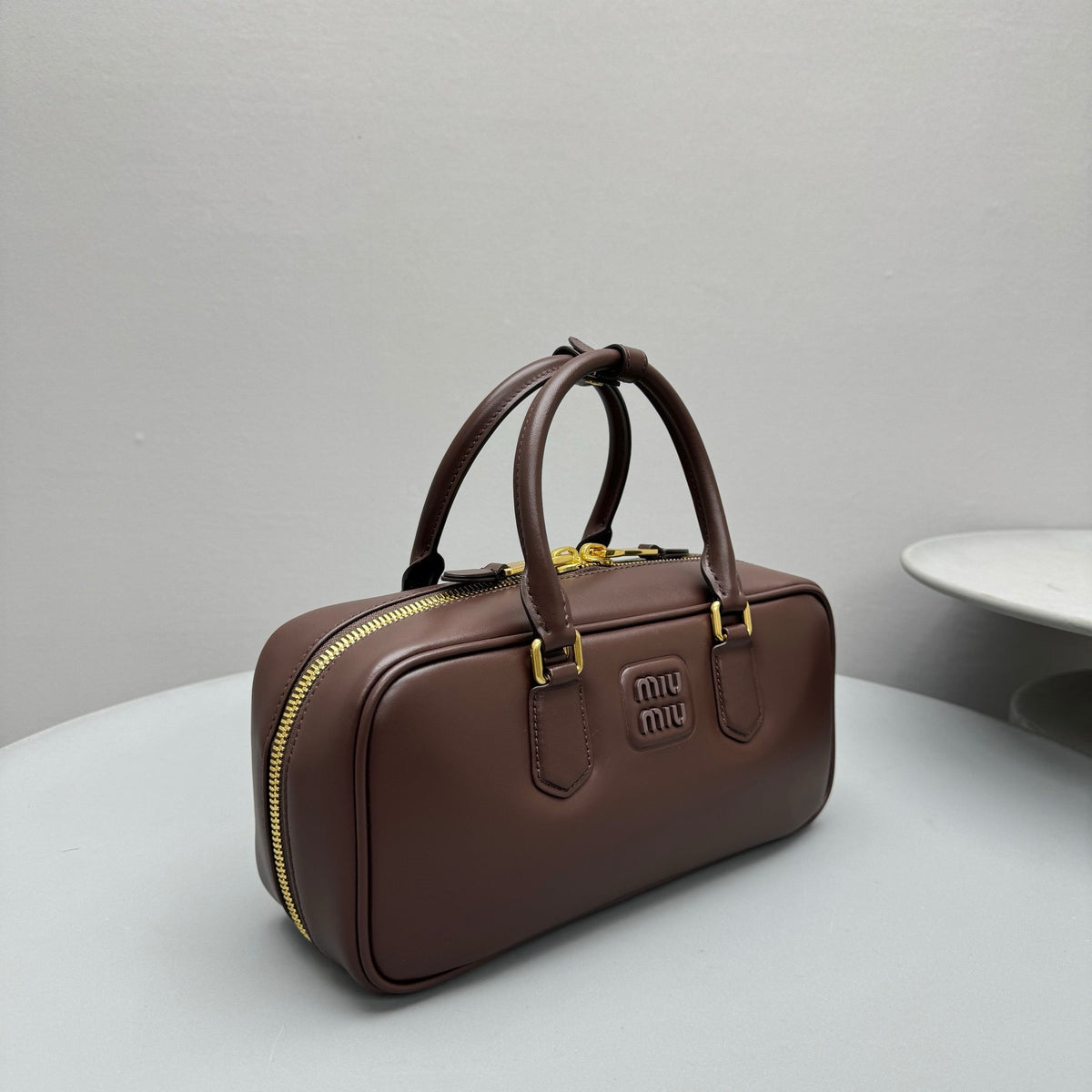 Bags- Miu M Arcadie Bag Luxury Designer Leather Handbag