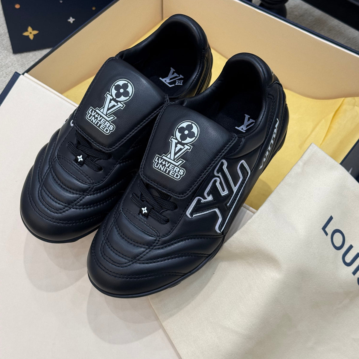 Louis Vuitton Shoes- Louis Vuitton Lou Footprint Sneaker Luxury Lifestyle Designer Footwear