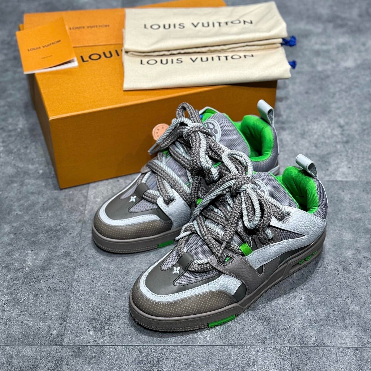Louis Vuitton Shoes- Louis Vuitton Lou Trainers Premium Designer Casual Shoes