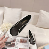 Close-up of Prada shoes craftsmanship
