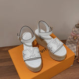 Louis Vuitton shoes Style 356 - close-up of timeless elegant design (additional angle)