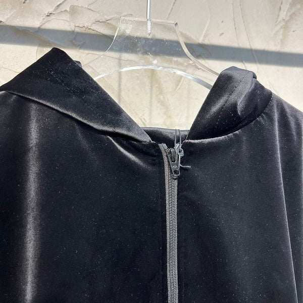Close-up of Balenciaga designer clothing craftsmanship