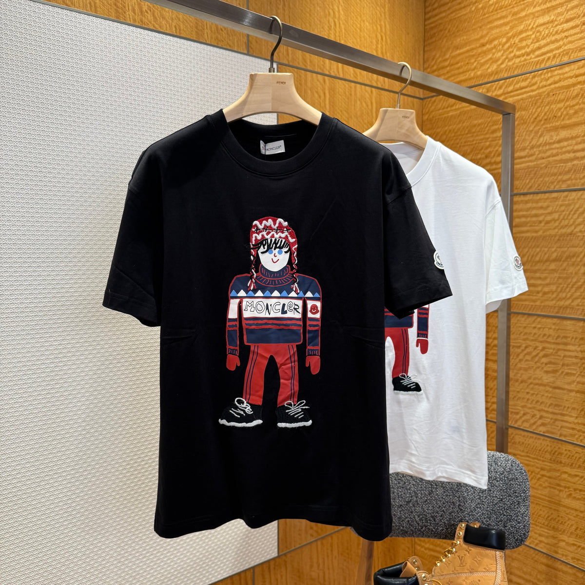 T-Shirts- Monc T-shirt Casual Everyday Designer Tee