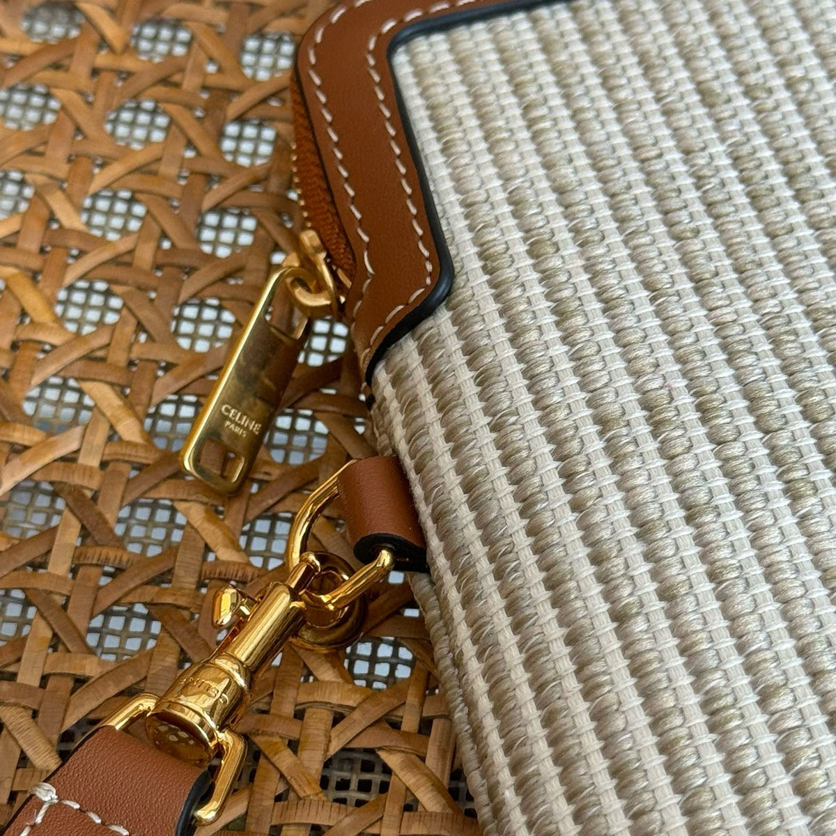 Bags- Cel Small Pouch With Strap Luxury Designer Leather Handbag