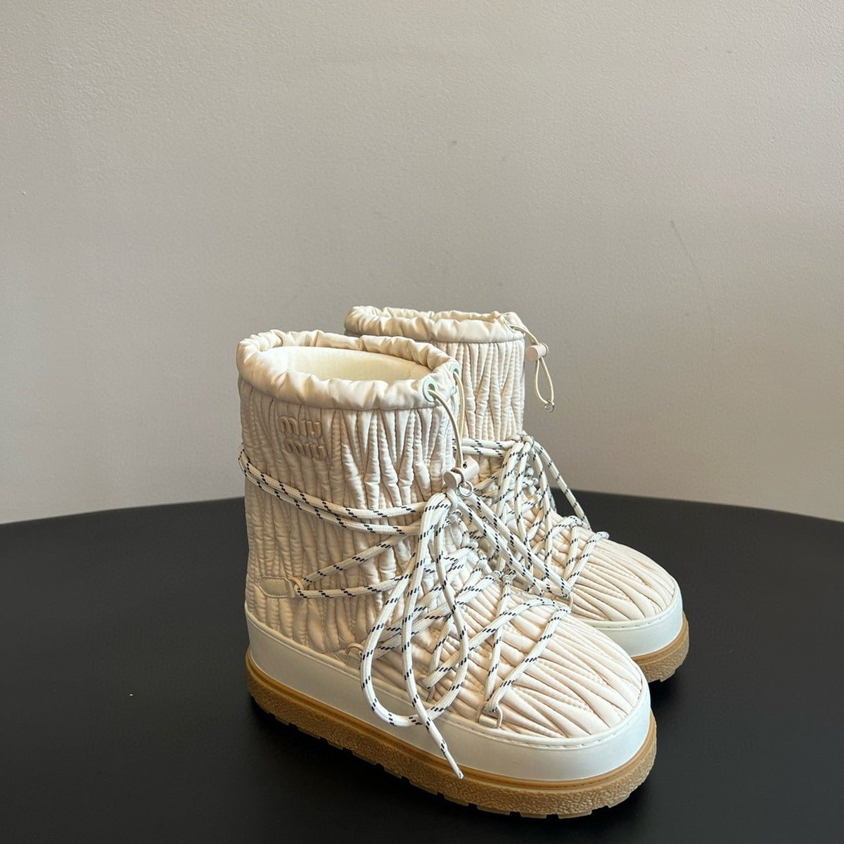 Shoes- Miu M Boots Premium Designer Casual Shoes