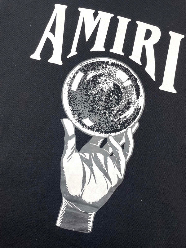 Amiri hoodie front view designer style