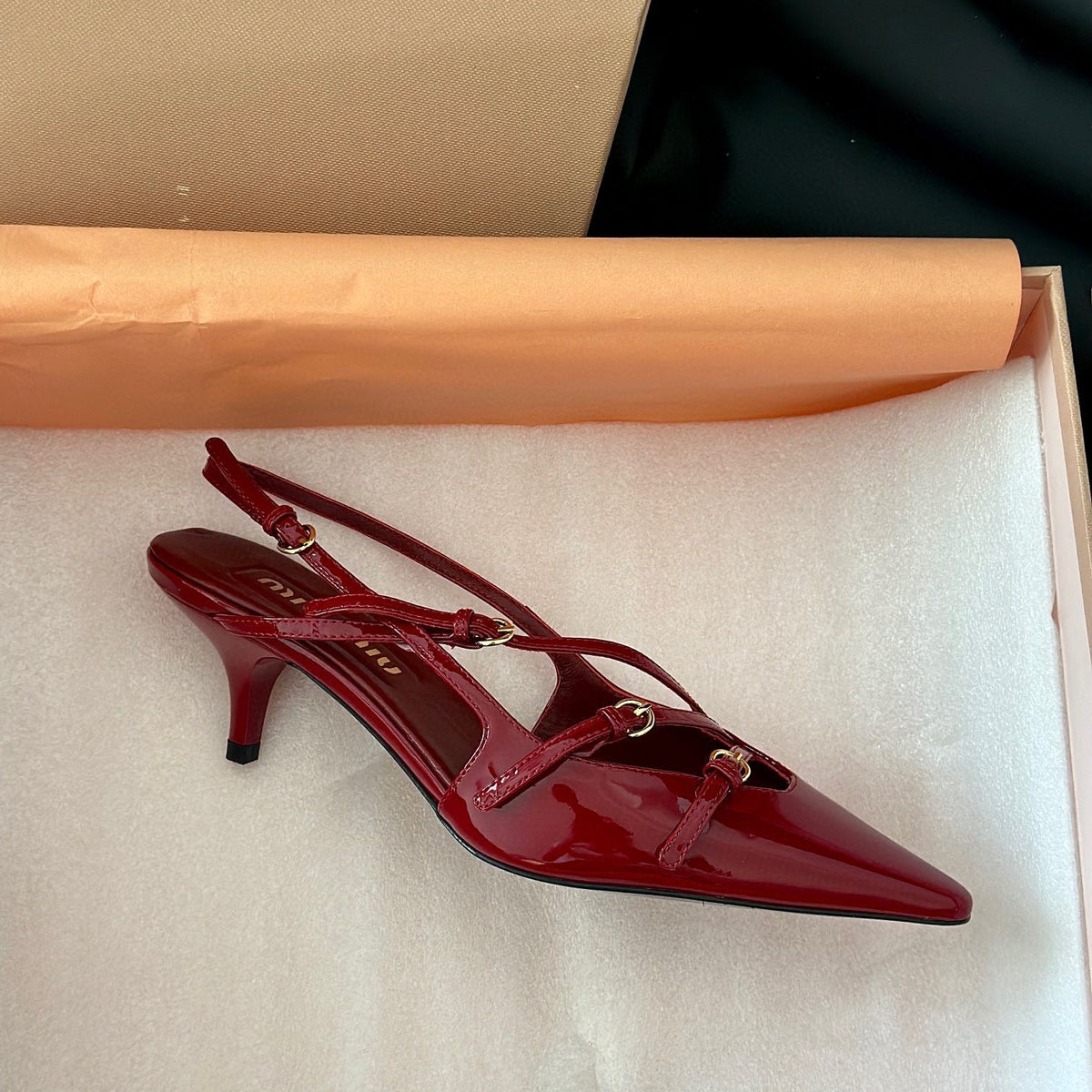 Shoes- Miu M Heels Luxury Lifestyle Designer Footwear