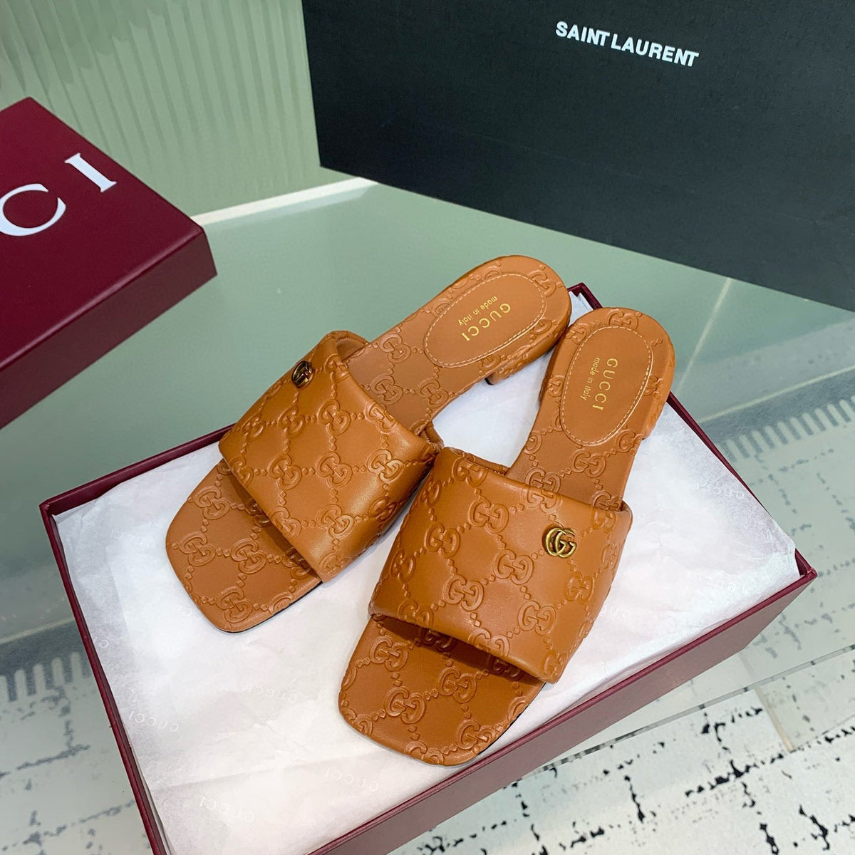 Gucci Shoes- Gucci Sandals Premium Designer Casual Shoes