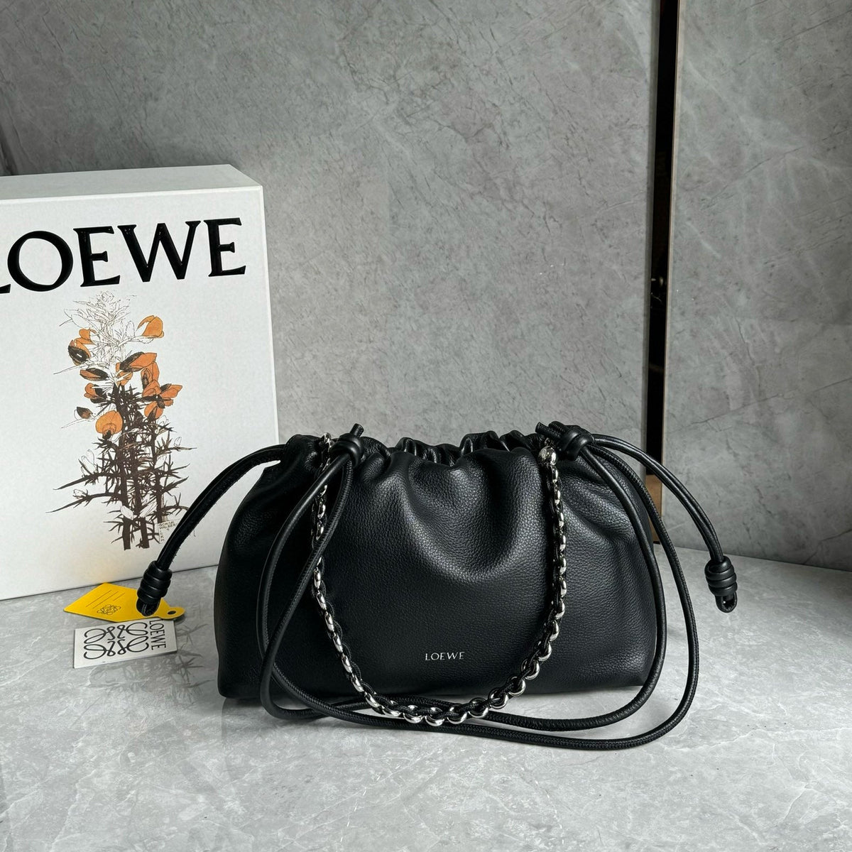 Bags- Loew Large Flamenco Bag Luxury Designer Leather Handbag