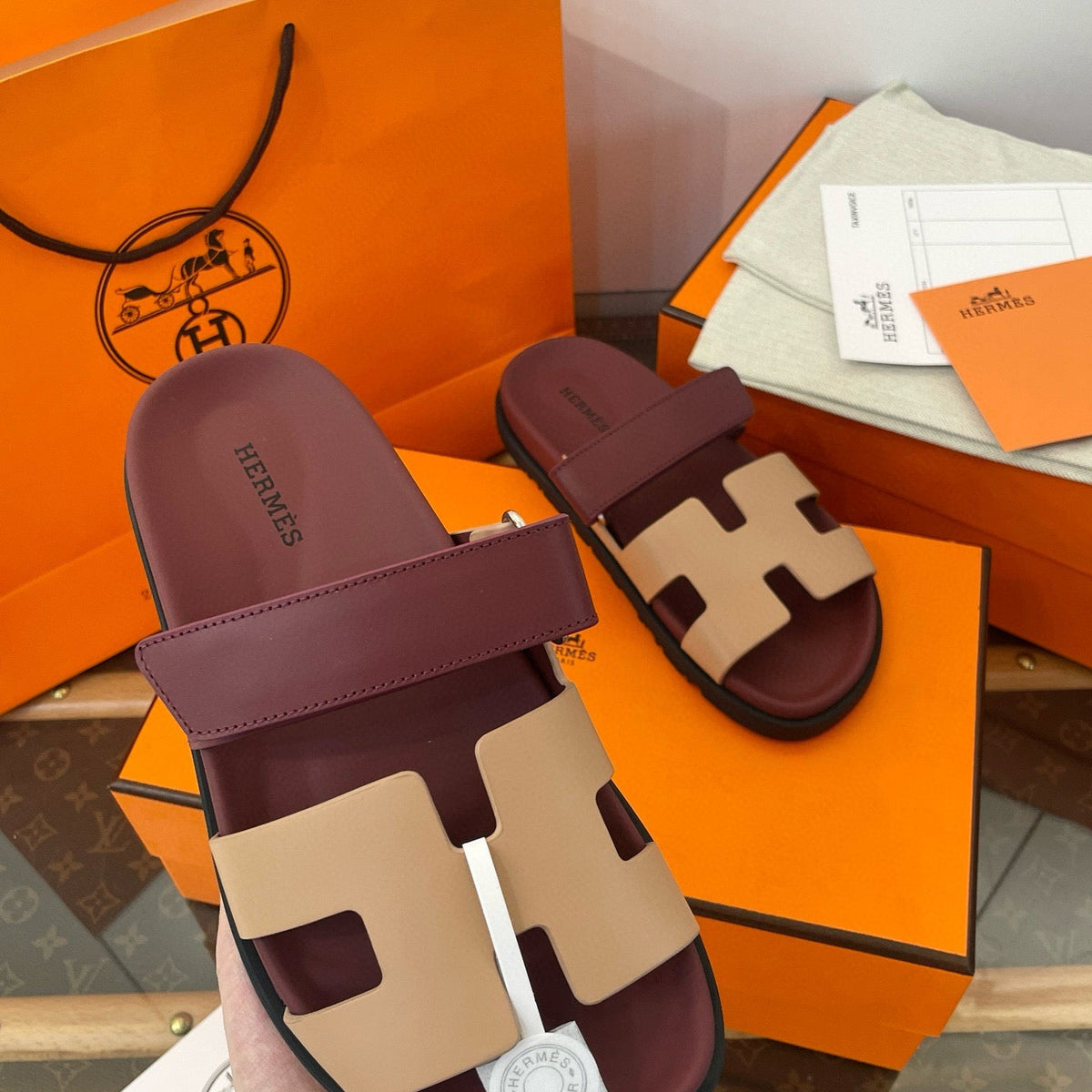 Shoes- Herm Chypre Sandals Luxury Lifestyle Designer Footwear