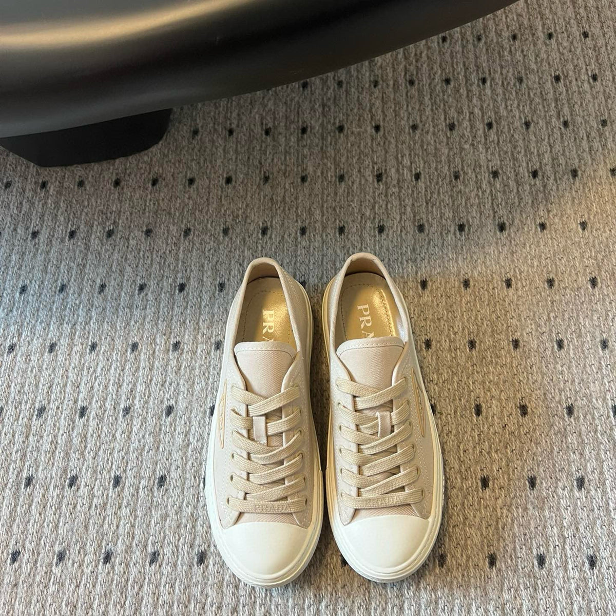 Shoes- Pd Fabric Sneakers Premium Designer Casual Shoes