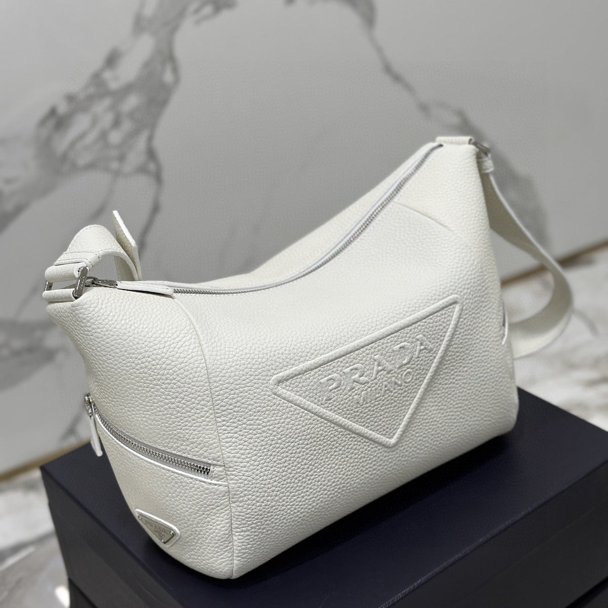Bags- Pd Leather Bag With Shoulder Strap Elegant Everyday Designer Handbag