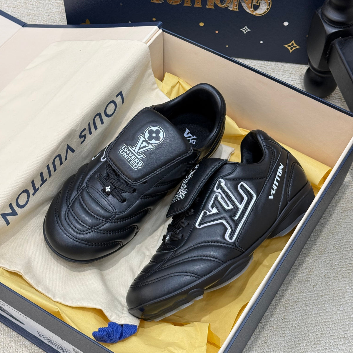 Louis Vuitton Shoes- Louis Vuitton Lou Footprint Sneaker Luxury Lifestyle Designer Footwear