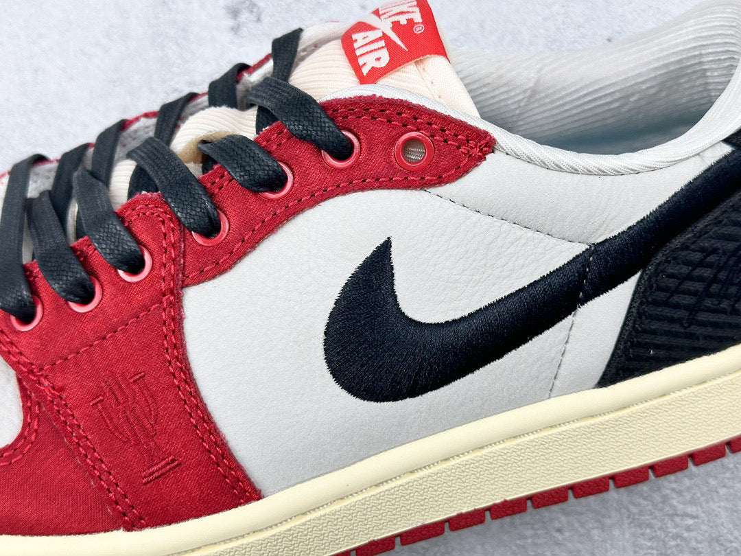 Jordan Shoes- Jordan 1 Retro Low OG Trophy Room Away Comfortable Everyday Designer Shoes