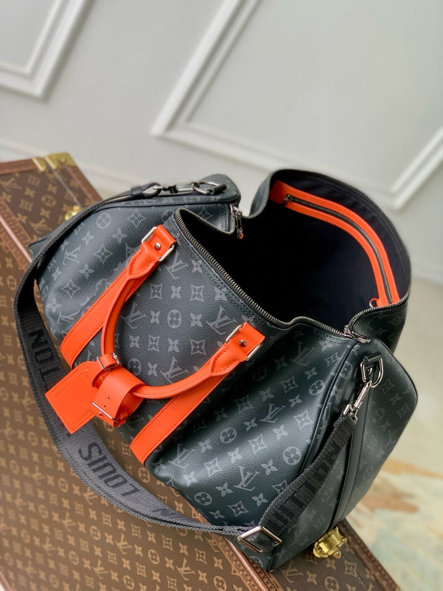 Louis Vuitton Bags- Louis Vuitton Lou Keepall Bandoulière 50 Bag Elegant Everyday Designer Handbag