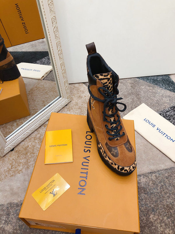 Louis Vuitton designer shoes full view