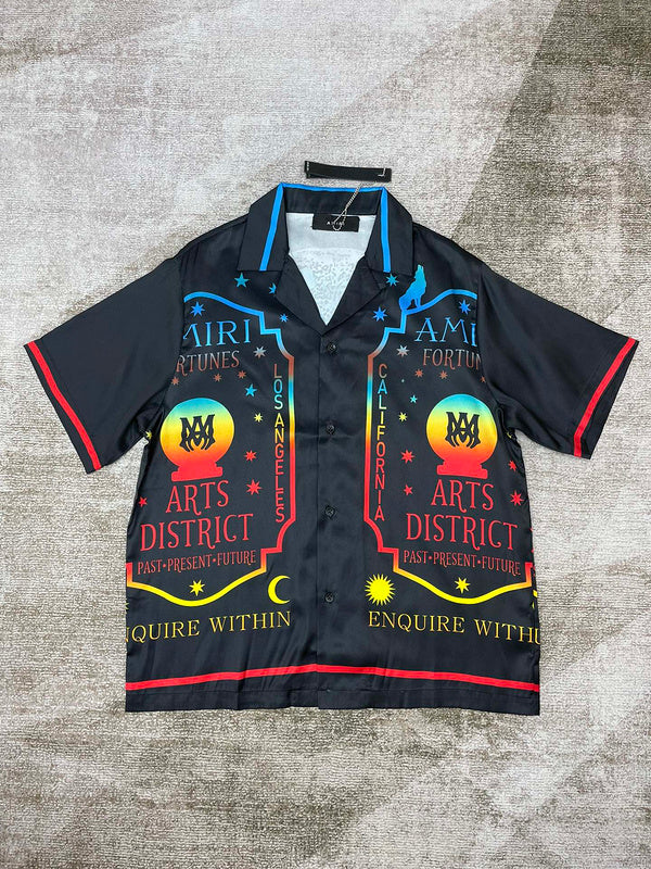 Amiri t-shirt front view designer style