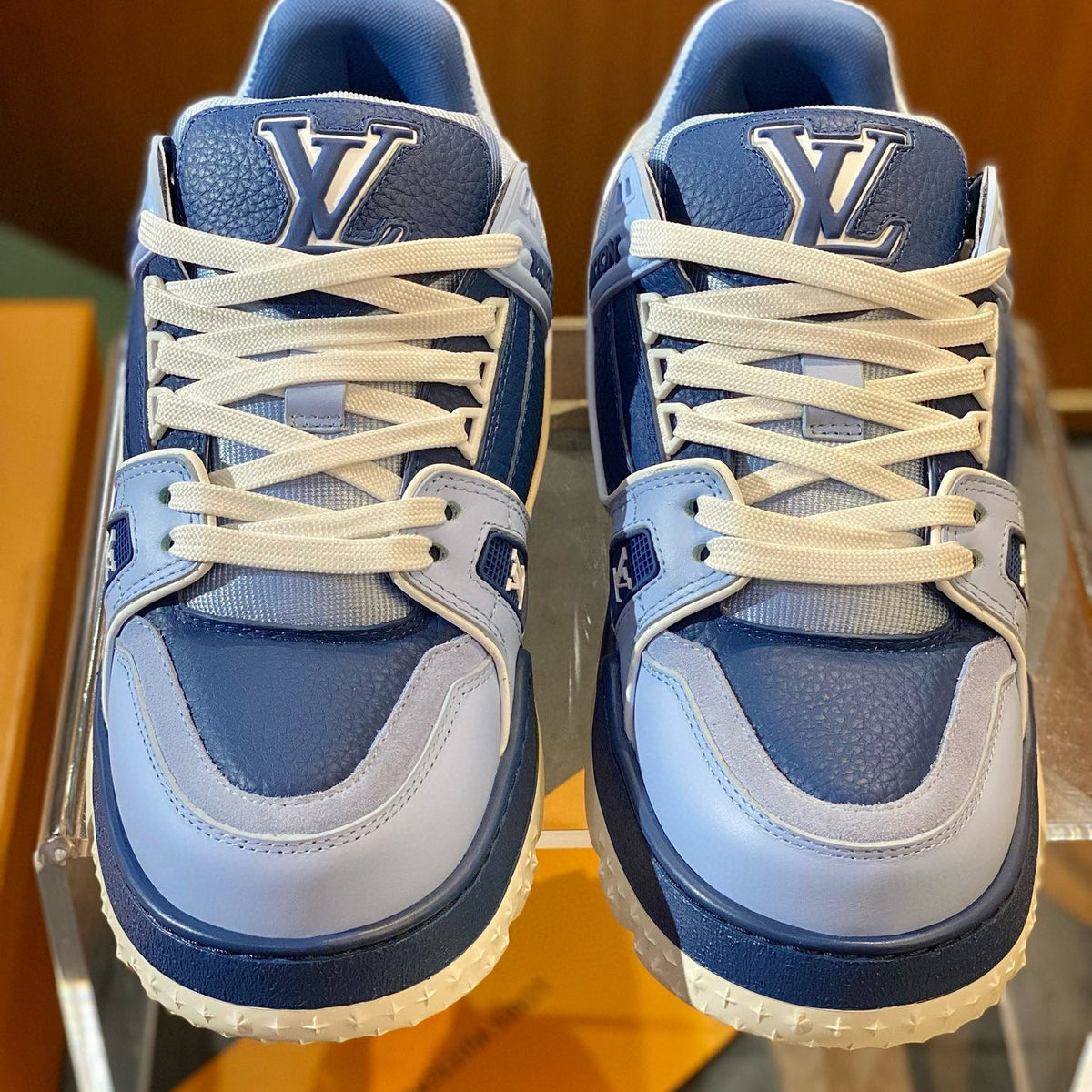 Louis Vuitton Shoes- Louis Vuitton Lou Trainer Maxi Trainers Luxury Lifestyle Designer Footwear