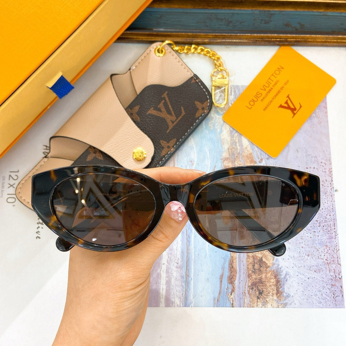 Louis Vuitton Sunglasses- Louis Vuitton Lou Sunglasses Luxury Designer UV Sunglasses