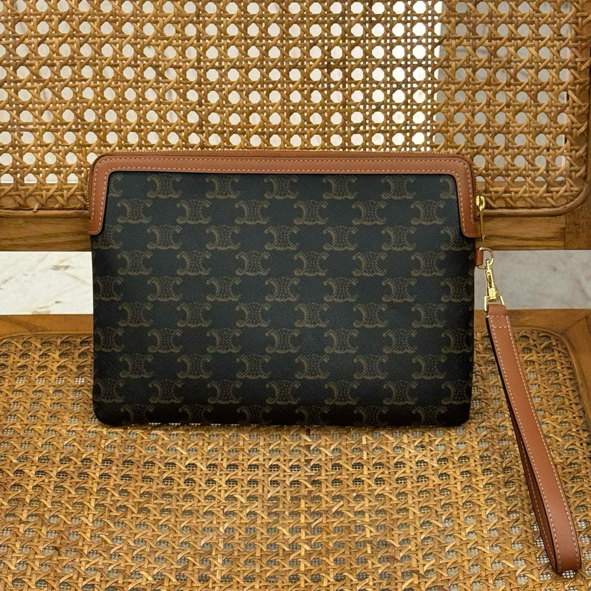 Bags- Cel Small Pouch With Strap Elegant Everyday Designer Handbag
