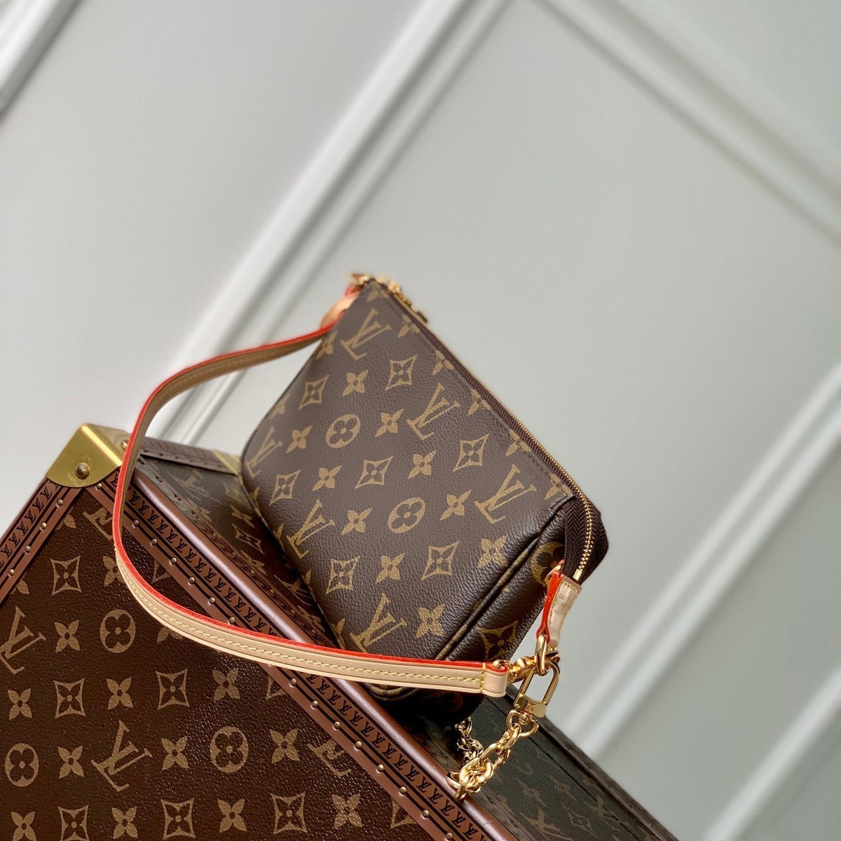 Louis Vuitton Accessories- Louis Vuitton Lou Pochette Accessories Premium Everyday Designer Accessory