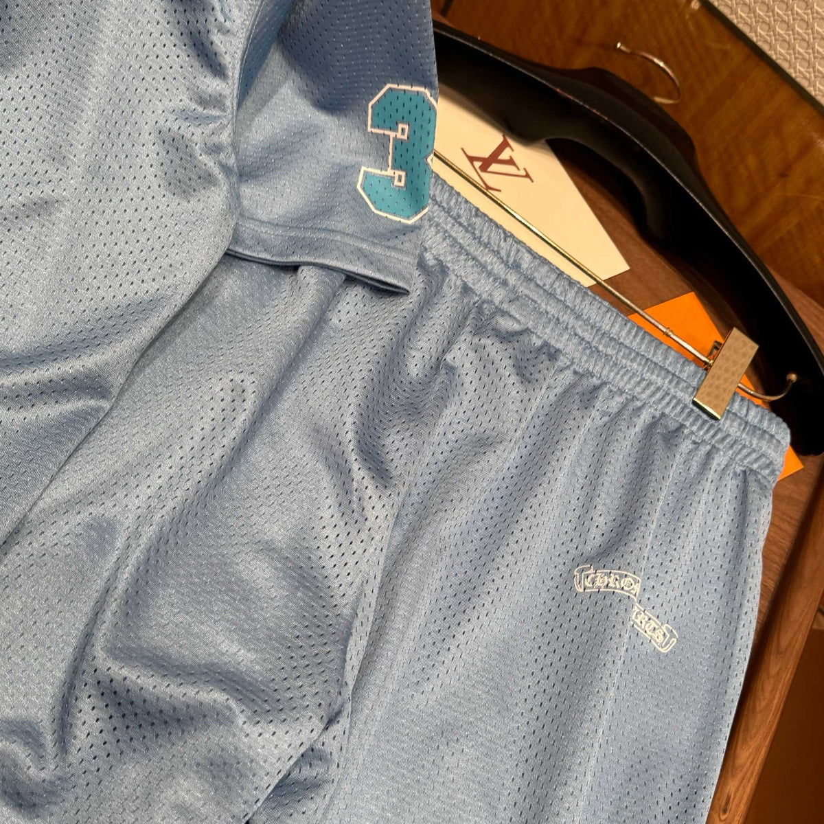 Shorts- Chrome H Shorts Everyday Lightweight Designer Shorts