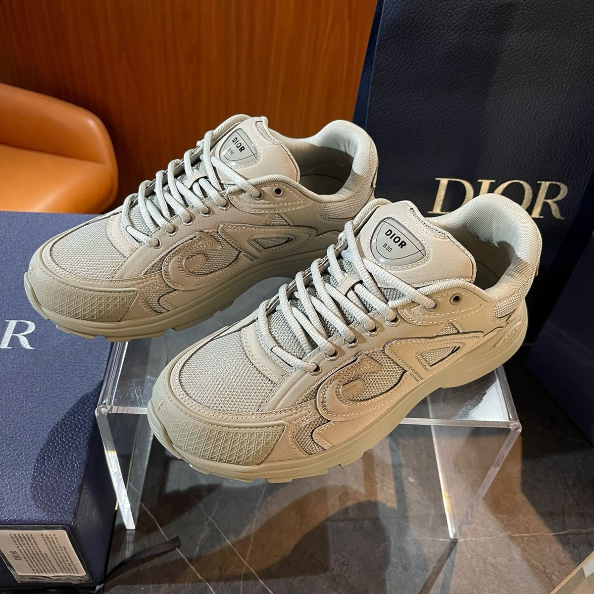 Dior Shoes- Dior x Stone I B30 Sneaker Premium Designer Casual Shoes