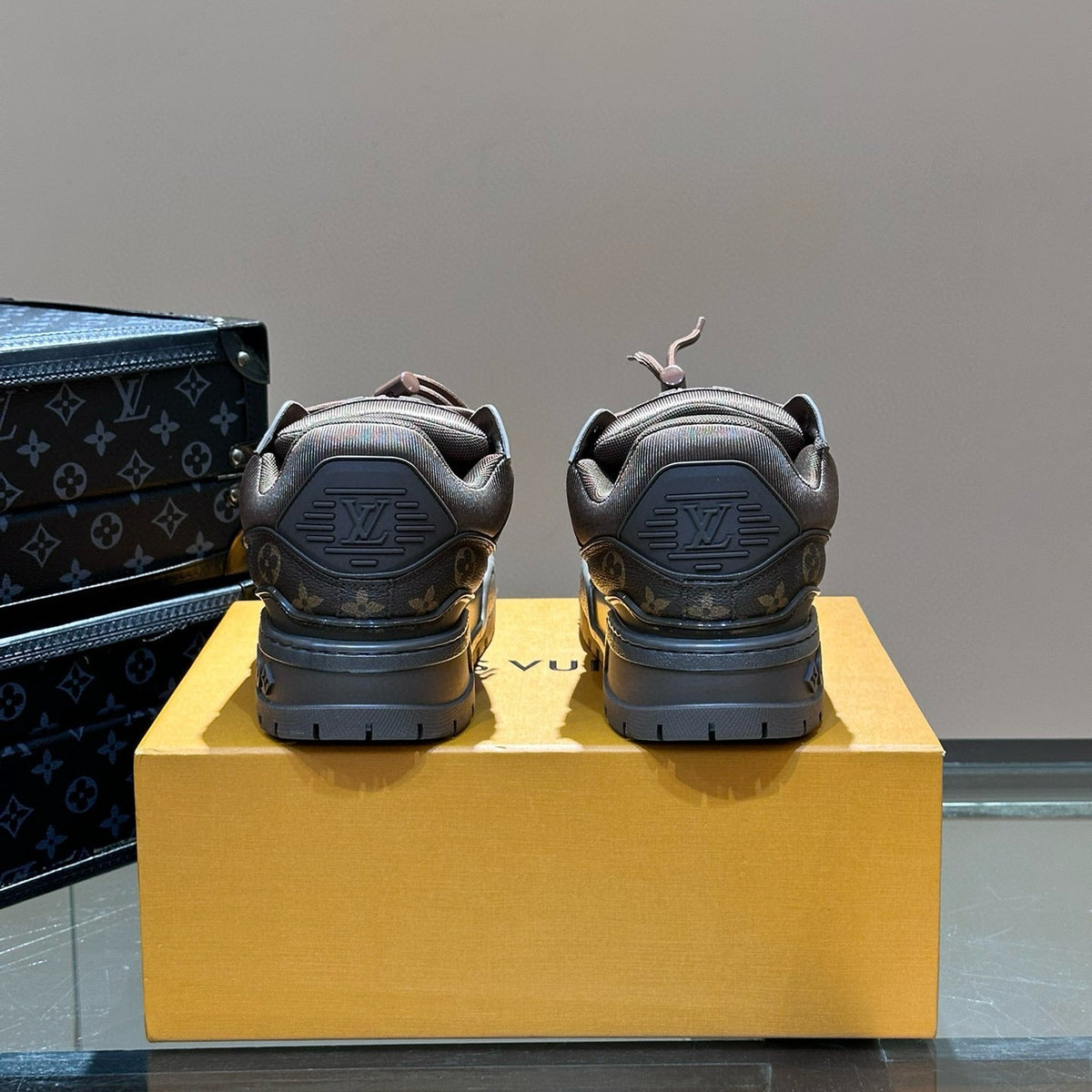 Louis Vuitton Shoes- Louis Vuitton Lou Trainers Luxury Lifestyle Designer Footwear