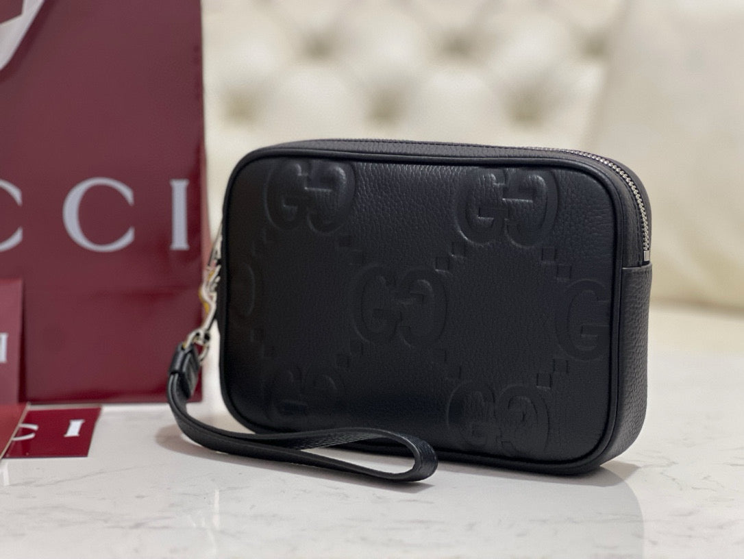Gucci Bags- Gucci Small Jumbo Pouch Luxury Designer Leather Handbag