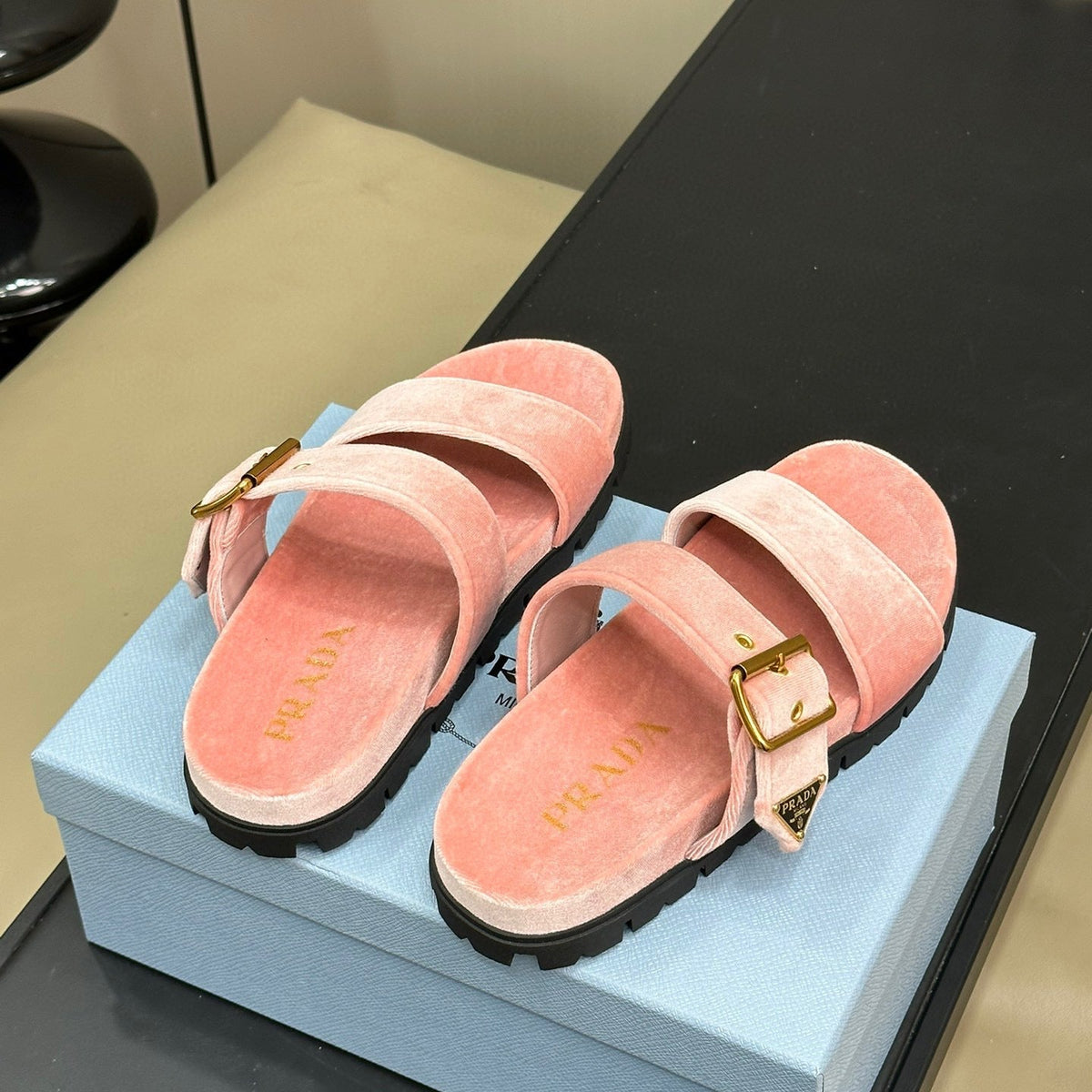 Shoes- Pd Strap Sandals Luxury Lifestyle Designer Footwear