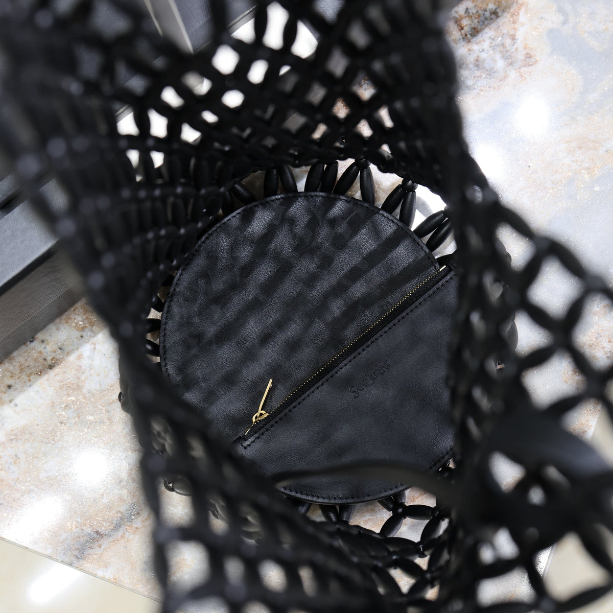 Saint Laurent Bags- Saint Laurent Supple Bucket In Wood Bag Elegant Everyday Designer Handbag