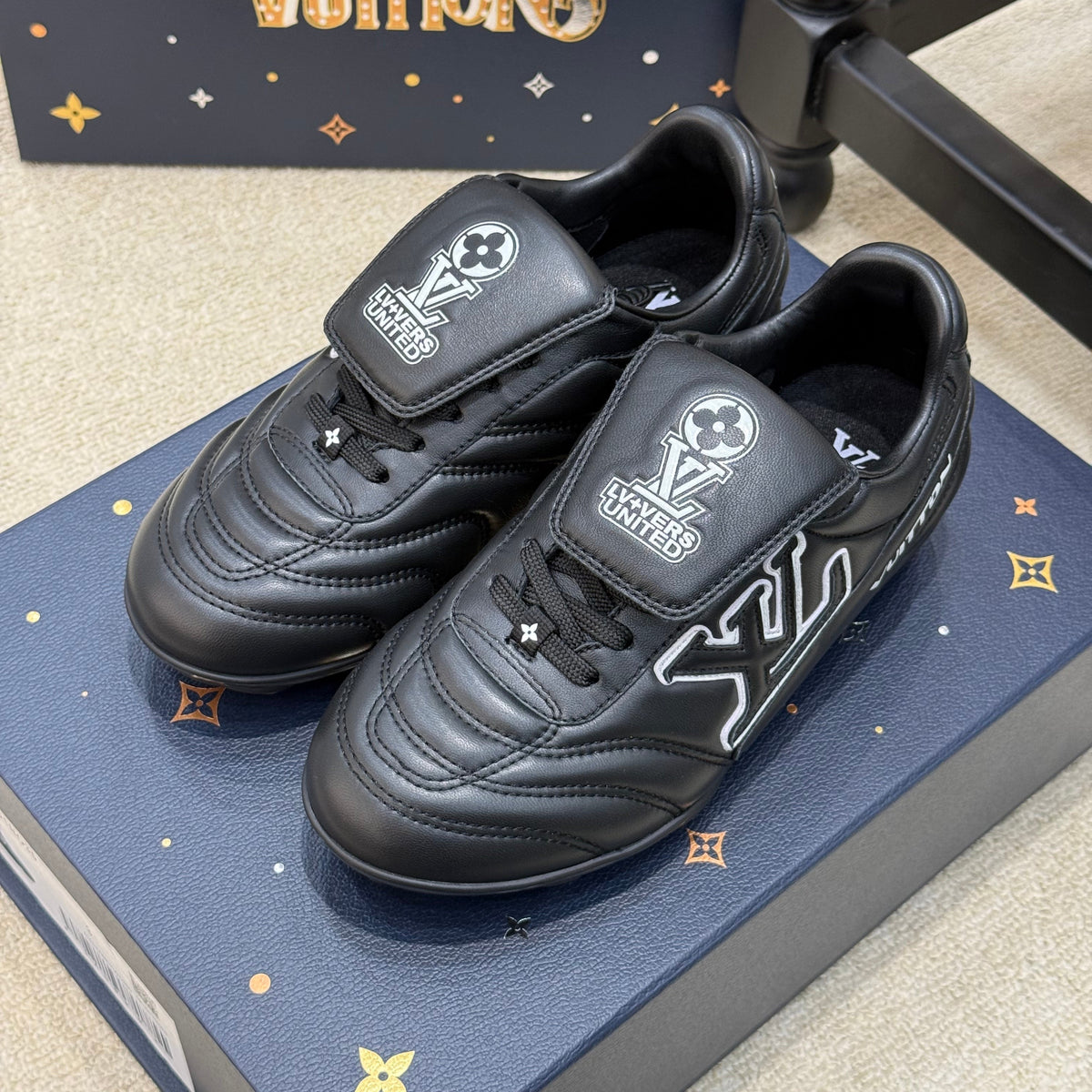 Louis Vuitton Shoes- Louis Vuitton Lou Footprint Sneaker Luxury Lifestyle Designer Footwear