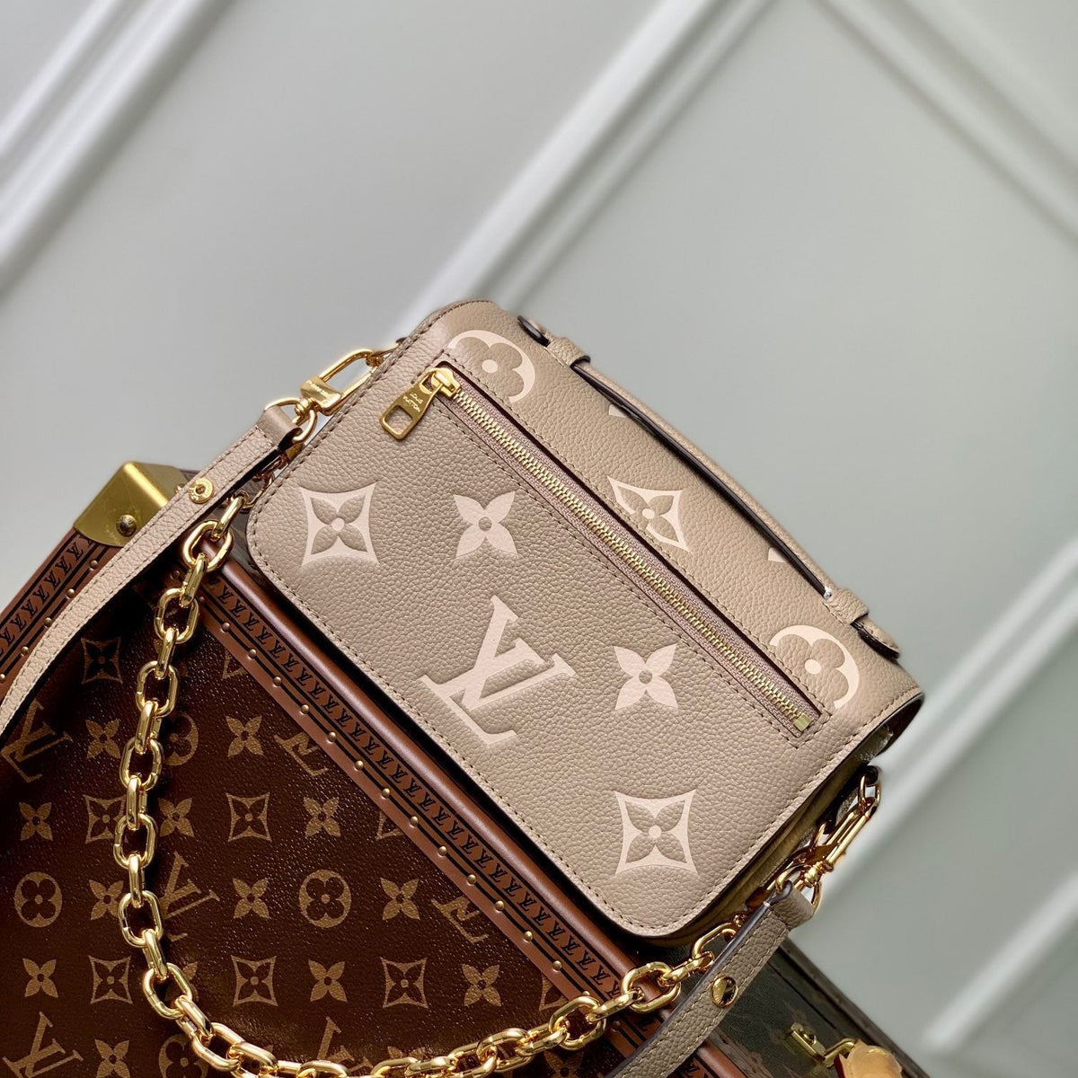 Louis Vuitton Bags- Louis Vuitton Lou Pochette Metis East West Bag Luxury Designer Leather Handbag