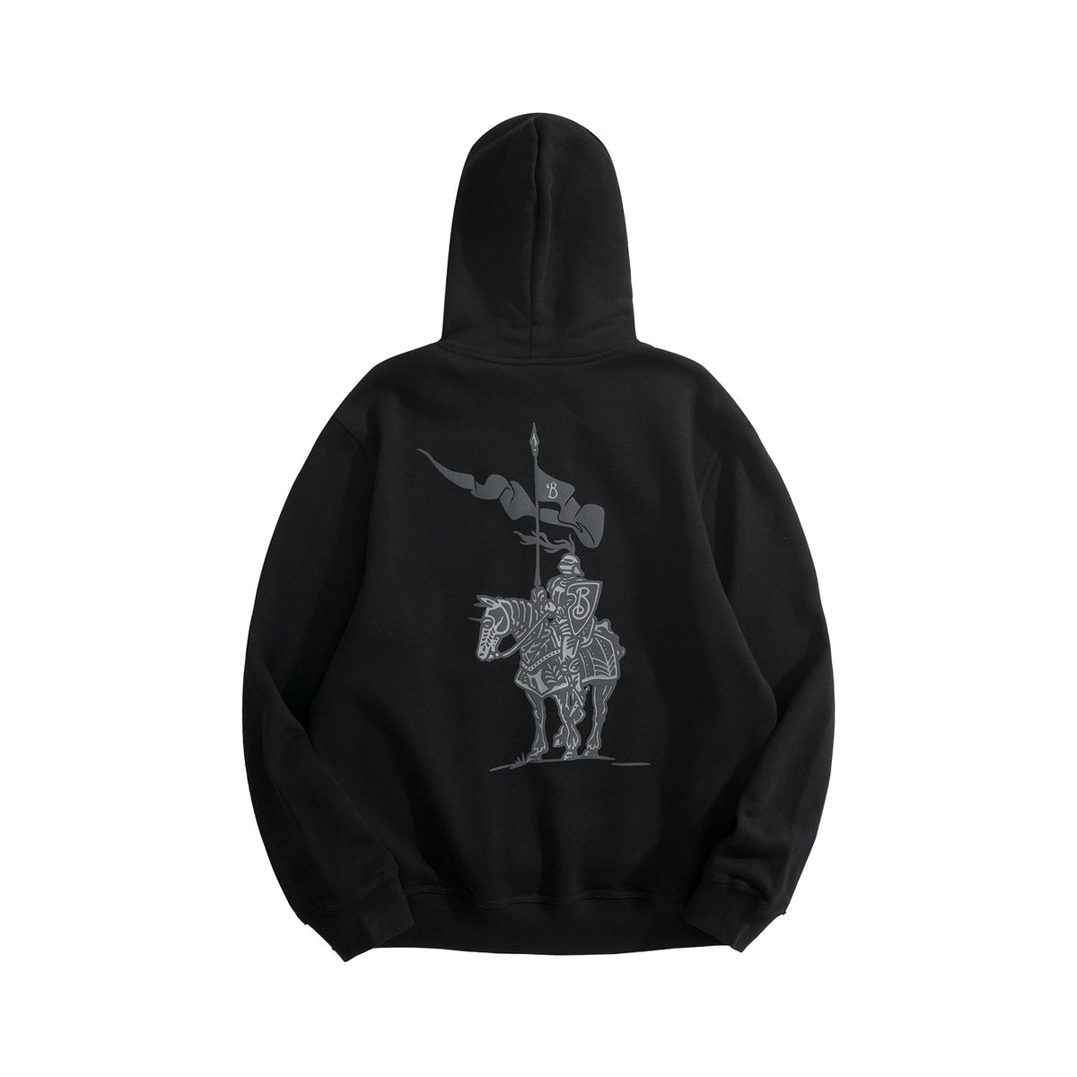 Front view of Burberry Zip Hoodie premium piece