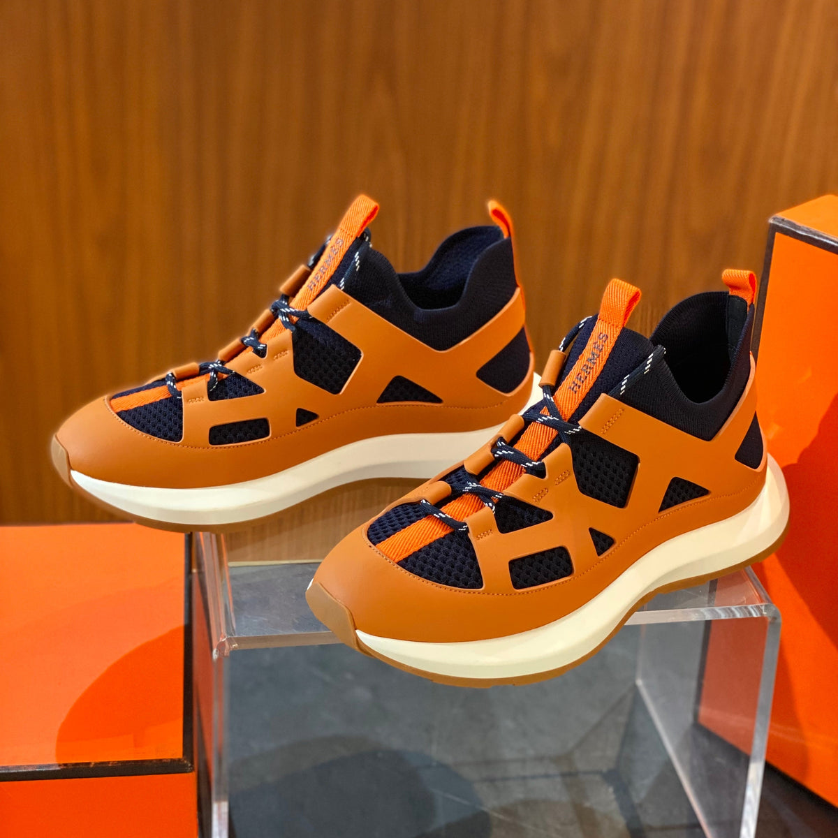 Shoes- Herm Katana Sneakers Premium Designer Casual Shoes
