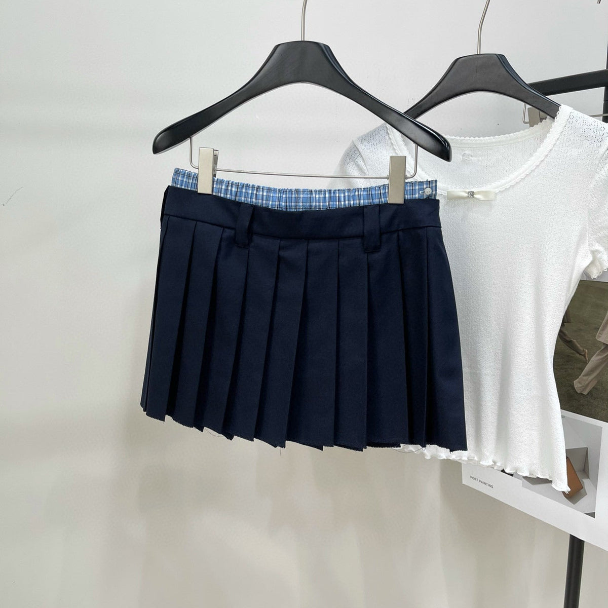 Skirts- Miu M Skirt Elegant Designer Casual Skirt