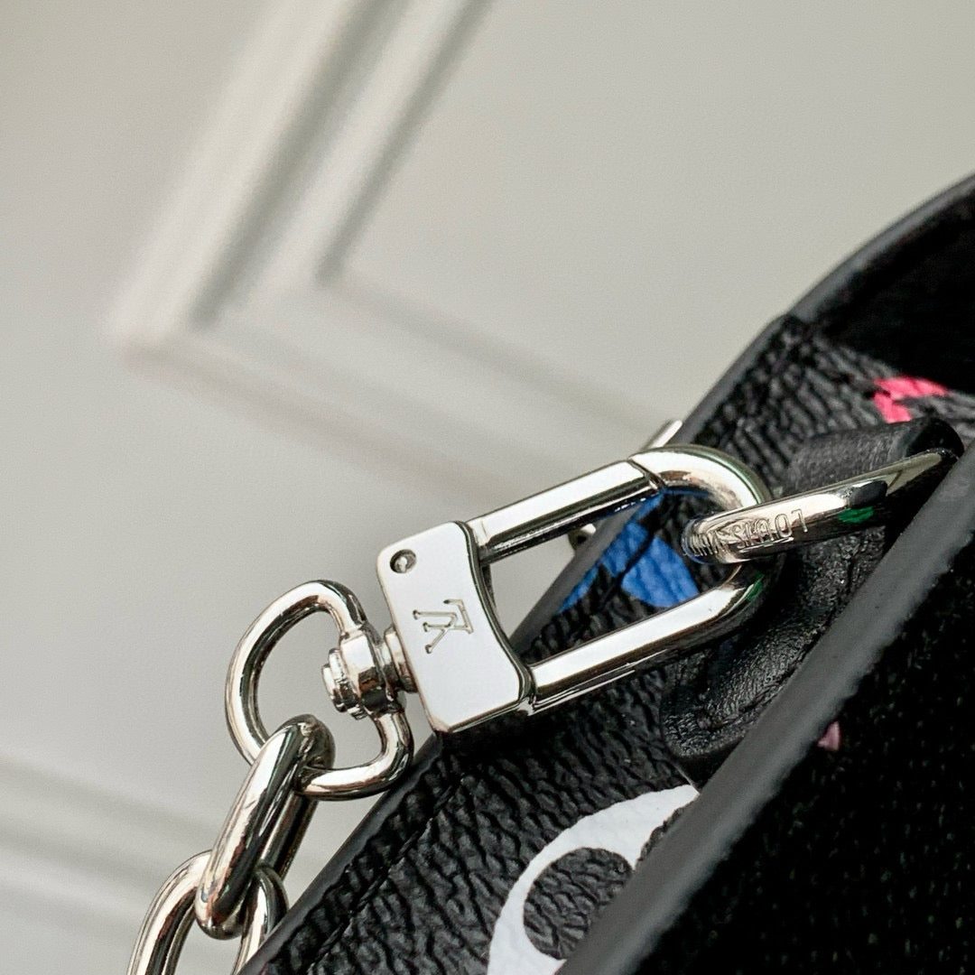 Louis Vuitton Bags- Louis Vuitton Lou x Murakami Metis Phone Pouch Elegant Everyday Designer Handbag