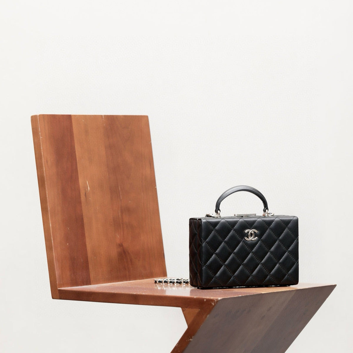 Chanel Small Box Chain Bag – luxury designer bag at Velouxe