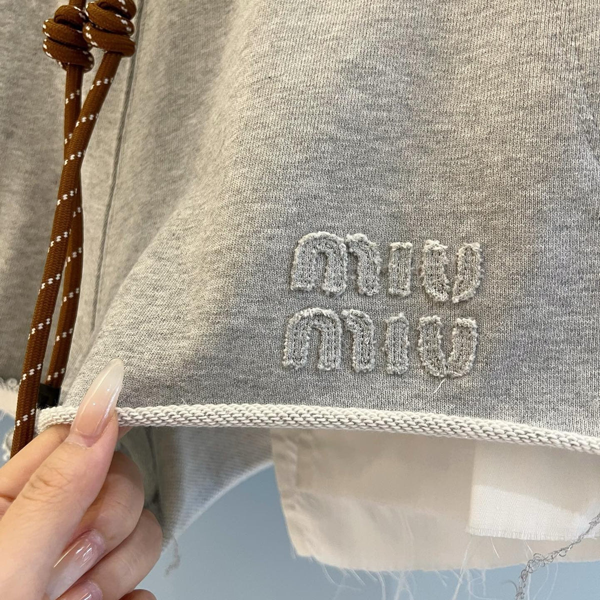 Shorts- Miu M Shorts Premium Designer Casual Shorts
