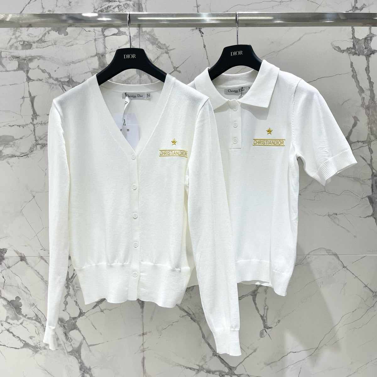 Dior Polo Shirts- Dior Polo Shirt Classic Designer Cotton Polo Shirt