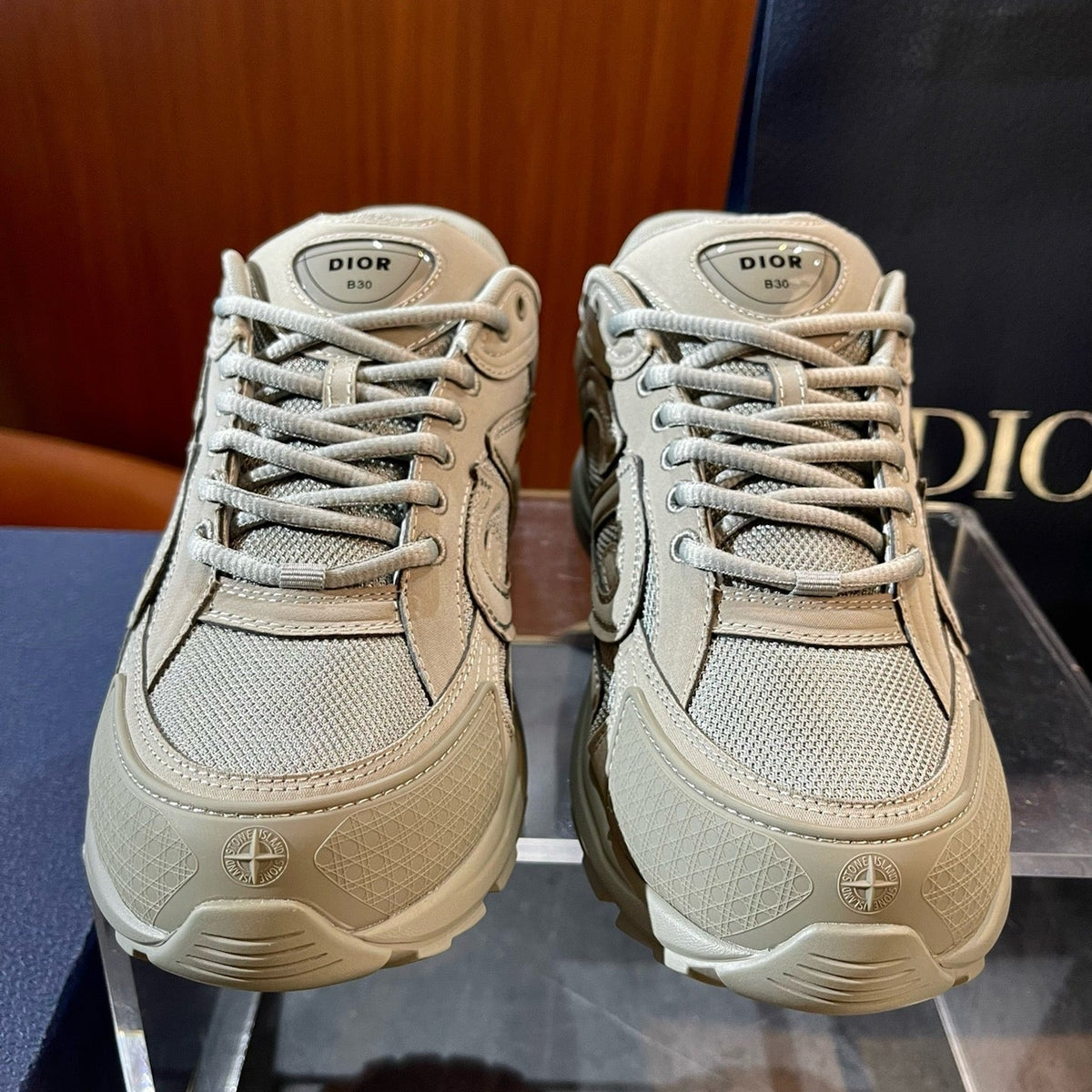 Dior Shoes- Dior x Stone I B30 Sneaker Premium Designer Casual Shoes
