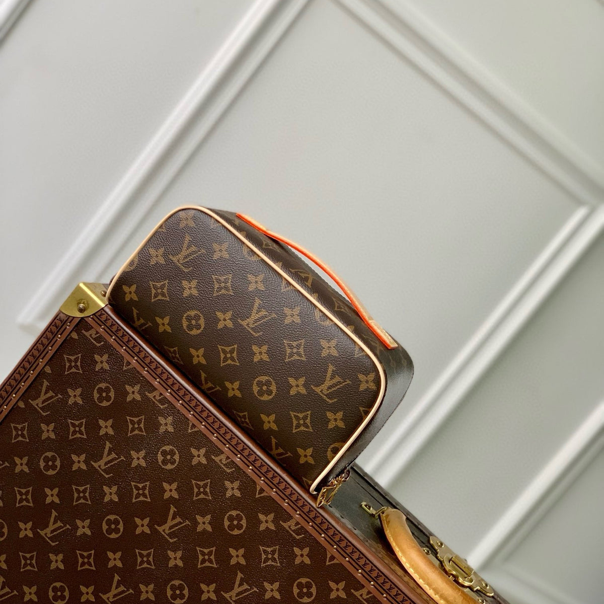 Louis Vuitton Bags- Louis Vuitton Lou Toiletry Bag Luxury Designer Leather Handbag