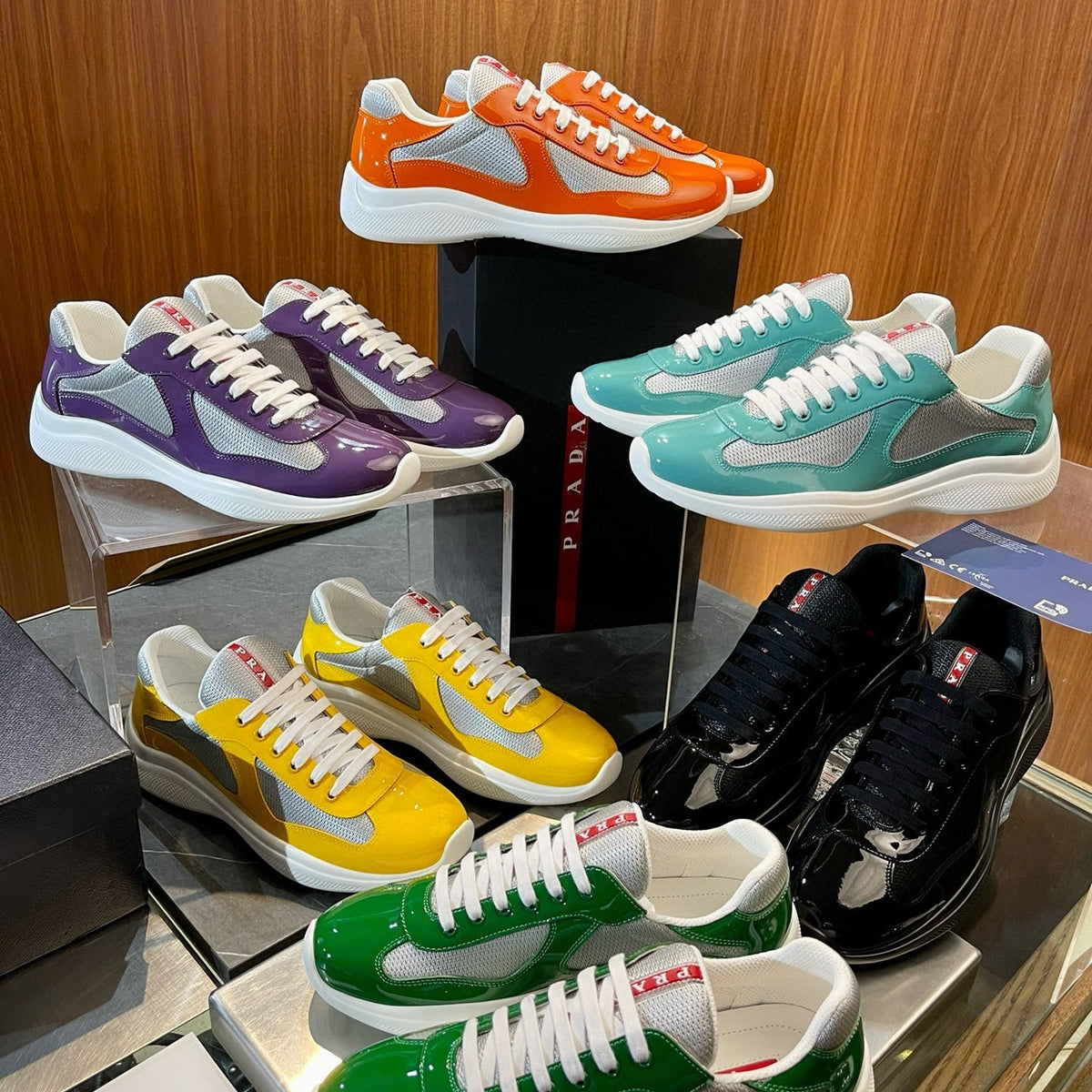 Shoes- Pd Americas Cup Sneakers Luxury Lifestyle Designer Footwear