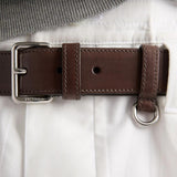 Prada belts side profile designer luxury fashion
