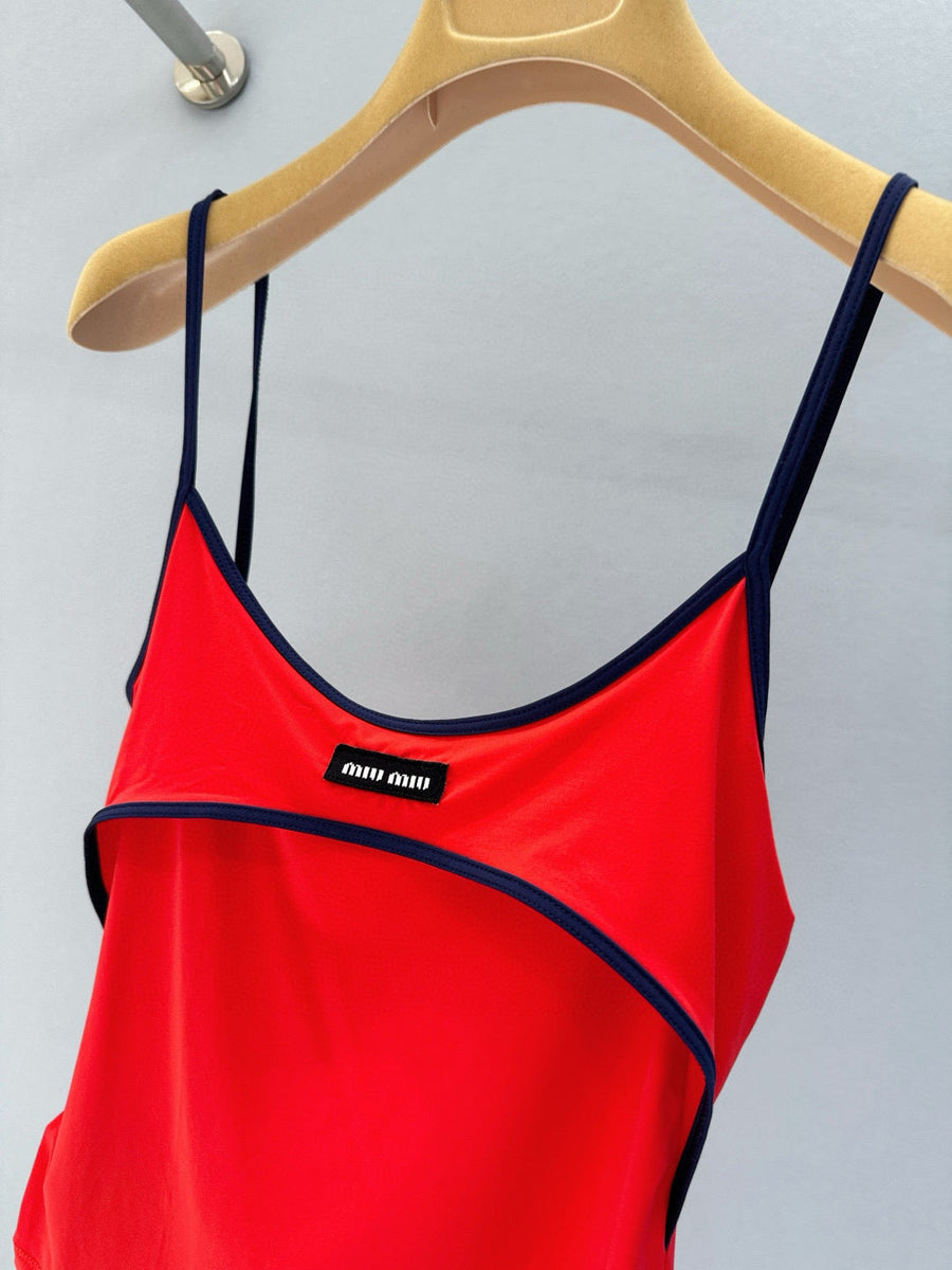 Tops- Miu M Tank Top Premium Designer Casual Top
