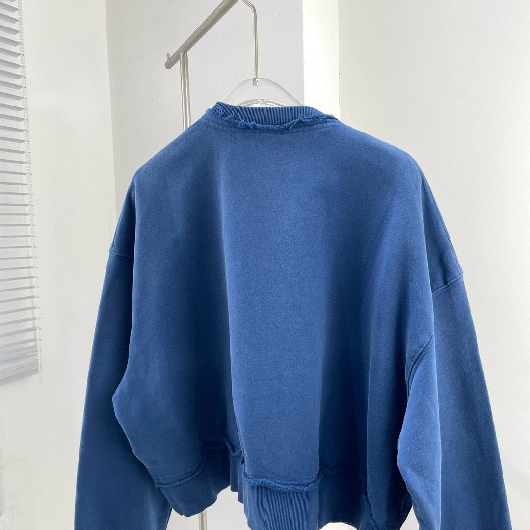 Hoodies- Miu M Sweatshirt Comfortable Luxury Streetwear Hoodie