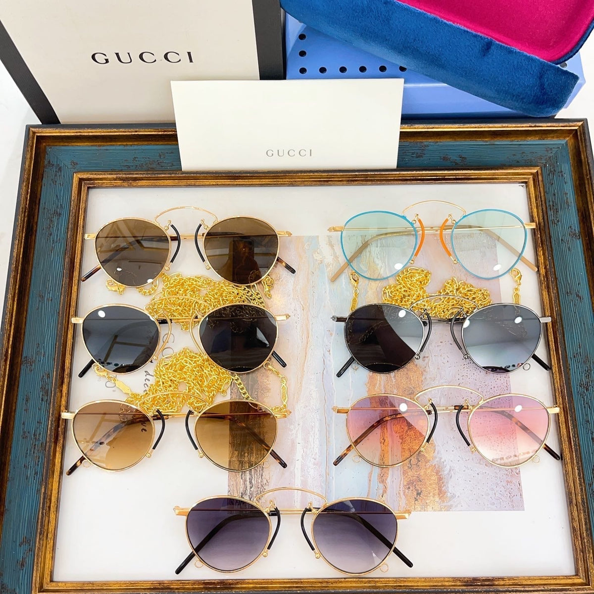 Gucci Sunglasses- Gucci Sunglasses Premium Fashion Designer Sunglasses