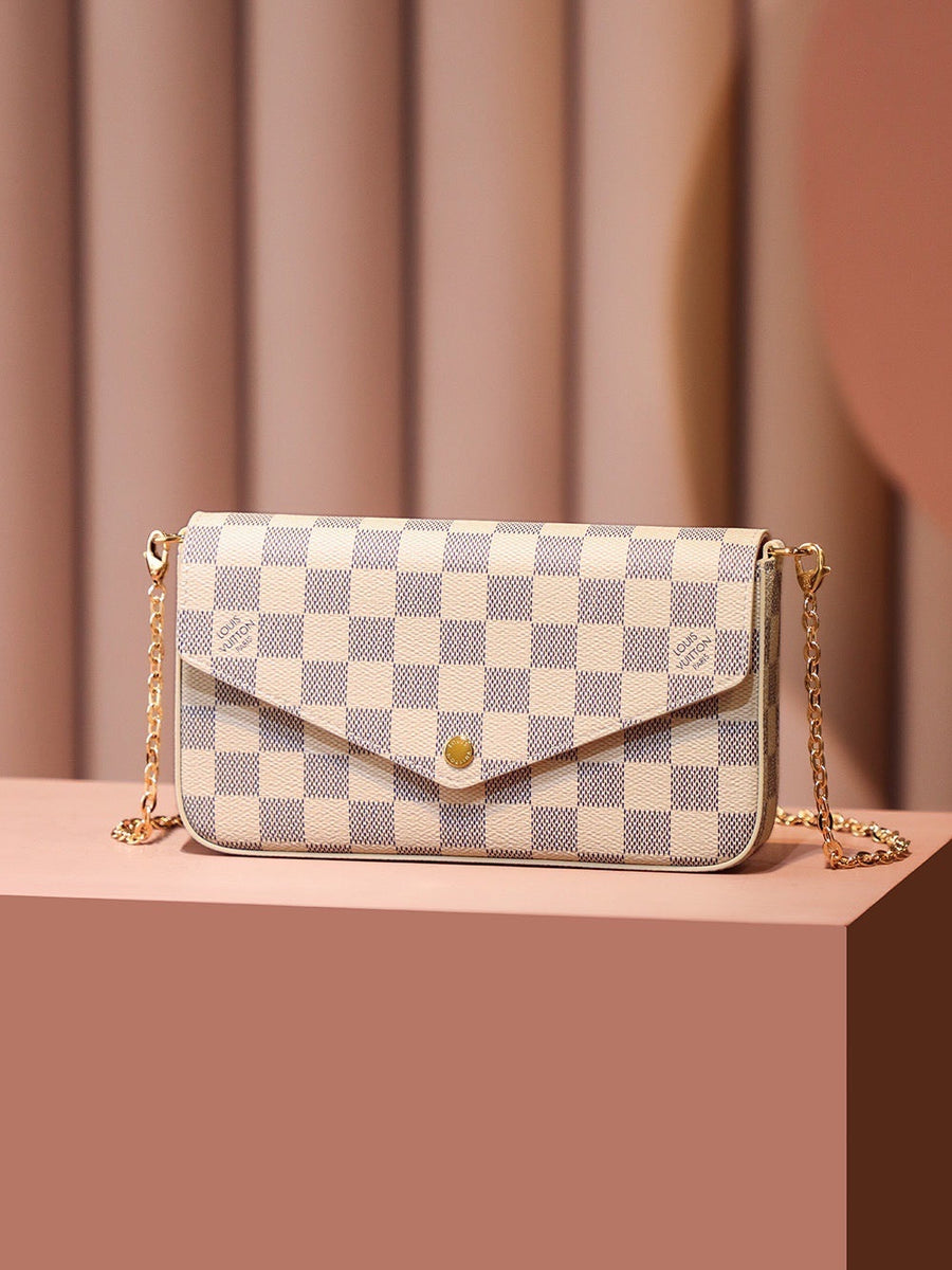 Louis Vuitton Accessories- Louis Vuitton Lou Pochette Félicie Premium Everyday Designer Accessory